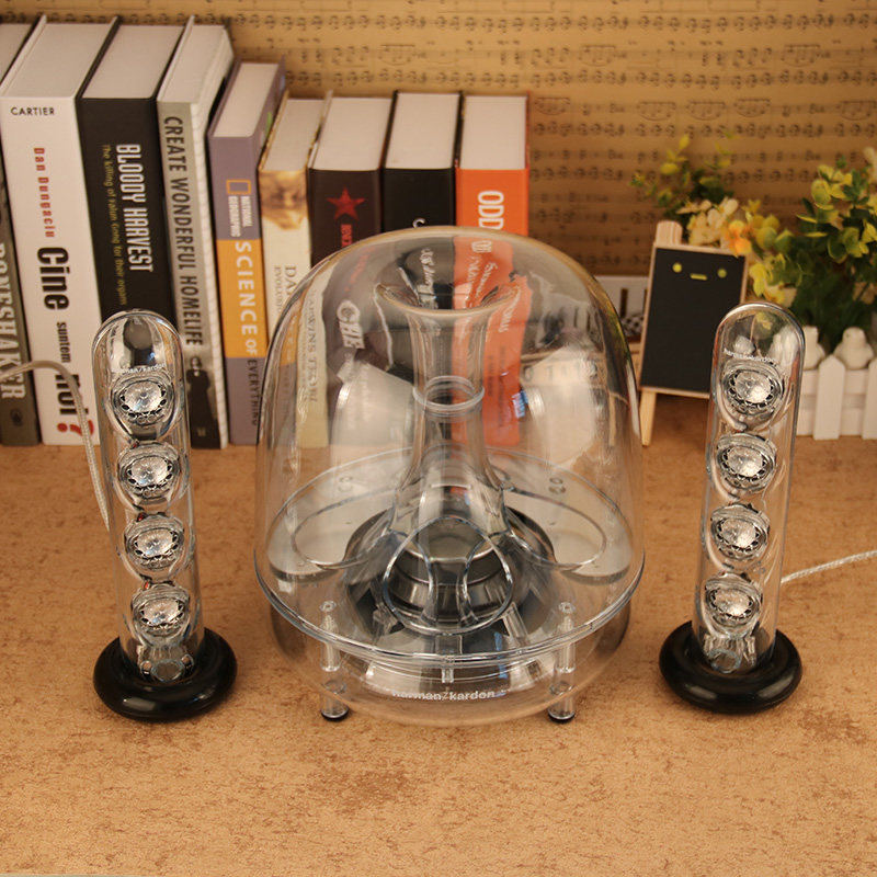 哈曼卡顿Harman/Kardon Soundsticks Wireless BT水晶3 电脑蓝牙音响 透明精美高清大图