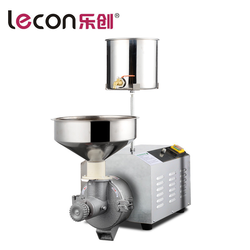 乐创(lecon)Y180 商用磨米浆机 肠粉米浆机干湿两用 石磨机台式