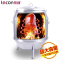 乐创（lecon）商用烧鸭炉果木炭式吊炉烤鸡炉烤鸭机 90双层