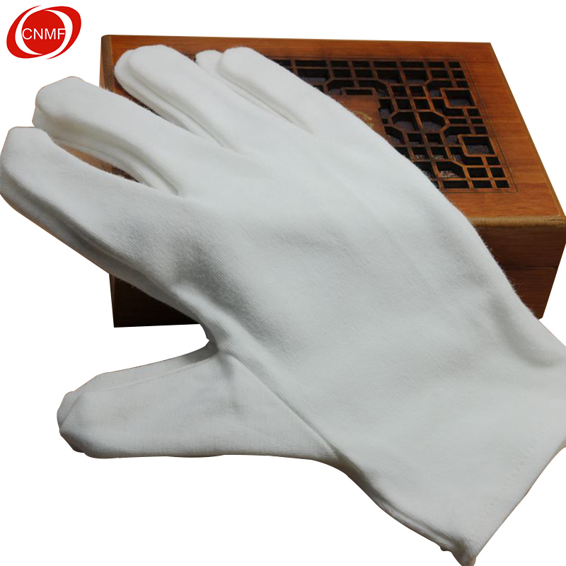 谋福 全棉布 白手套 加厚型 1388502631(副)