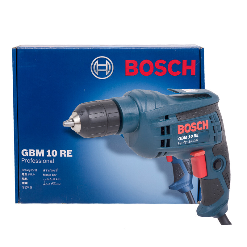 [苏宁自营]博世(Bosch) GBM10RE KLE 10毫米正反转手电钻高清大图