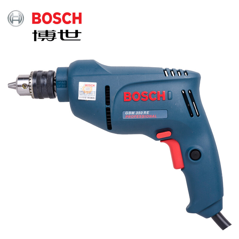 [苏宁自营]博世(Bosch)GBM350RE 10毫米正反转手电钻高清大图