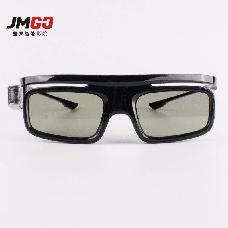 坚果JMGO LCD液晶屏主动快门式3D眼镜 快速充电 续航持久 黑色图片