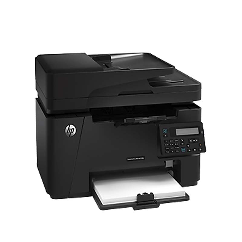 惠普(HP)LaserJet Pro MFP M128fn黑白激光打印复印扫描传真多功能一体机 YZ