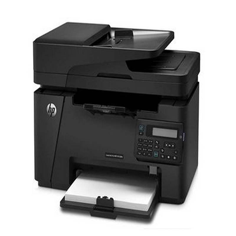 惠普(HP)LaserJet Pro MFP M128fn黑白激光打印复印扫描传真多功能一体机 YZ