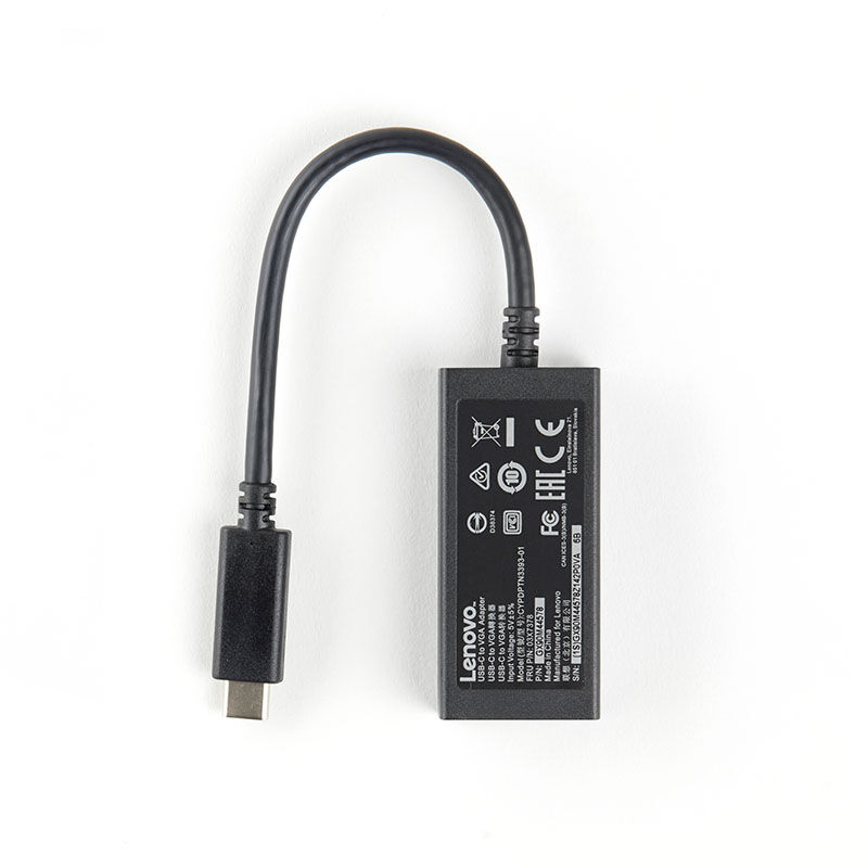 lenovo联想 联想USB Type-C转VGA 转接器 4X90M42956 (个)