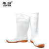 莱尔 白色 牛筋底 中筒雨鞋 40 码 SF-11-03（双）