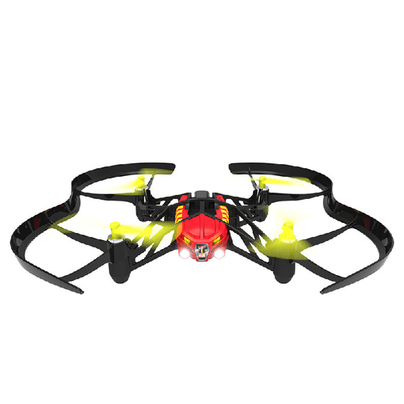 派诺特 Parrot MINIDRONES Airborne Night 迷你夜视无人机 遥控玩具飞机 蓝色