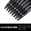 宝克 0.7mm 针管式 签字笔 BK1000 (支)