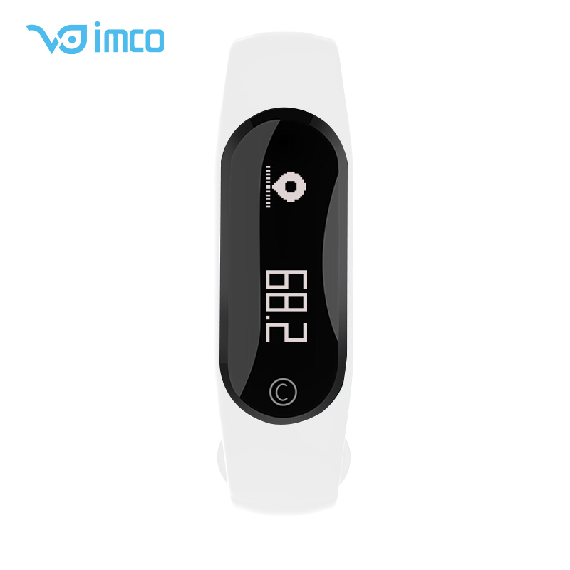 爱魔客(iMCO)智能手环CoBand K9小米苹果ios Android智能心率血压防水男女手环 睡眠运动计步器钢琴白高清大图