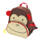 SKIP HOP动物书包儿童宝宝幼儿园背包 猴子款 棕色 中性 儿童文具