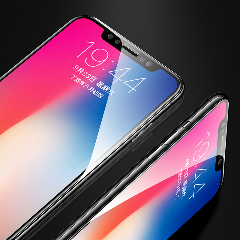 优加 苹果iphone X钢化膜/手机膜/保护膜/3D全覆盖全贴合钢化玻璃膜手机保护贴膜