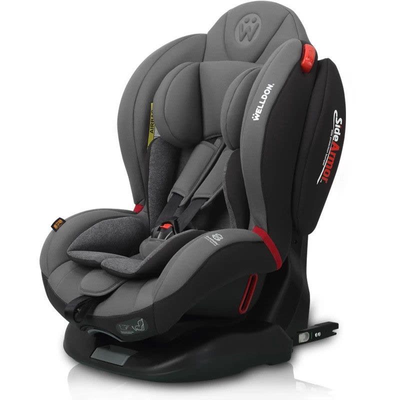[汽车用品]惠尔顿汽车儿童安全座椅汽车用车载婴儿0-4-6岁isofix可躺皇家宝深空灰图片