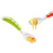 纽因贝(NEWYERBAY) 宝宝吃饭练习勺叉 PP 婴儿用叉 哺喂勺 儿童辅食训练便携叉勺