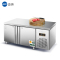 迈玮MW 厨房操作台冰柜 2.0米冷冻冷藏柜商用直冷卧式冷柜冰箱 不锈钢冷藏冷冻工作台 机械控