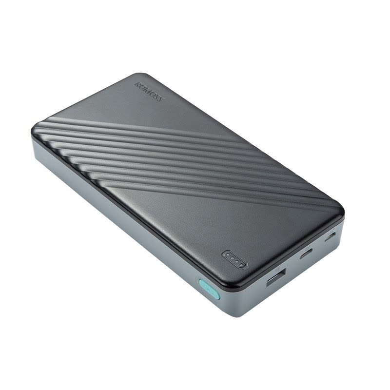 罗马仕(ROMOSS)WA20黑色20000毫安移动电源苹果手机充电宝塑料聚合物锂离子电芯图片