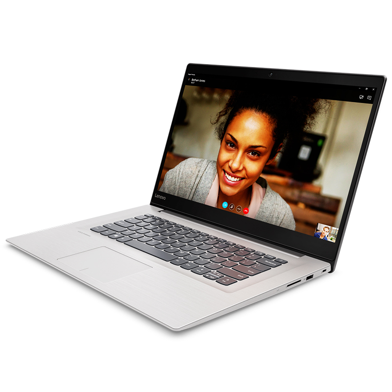联想(Lenovo)Ideapad320S 15.6英寸轻薄本学生笔记本电脑 (I5-7200U 4G 1TB+128GB 2G独显)银色高清大图