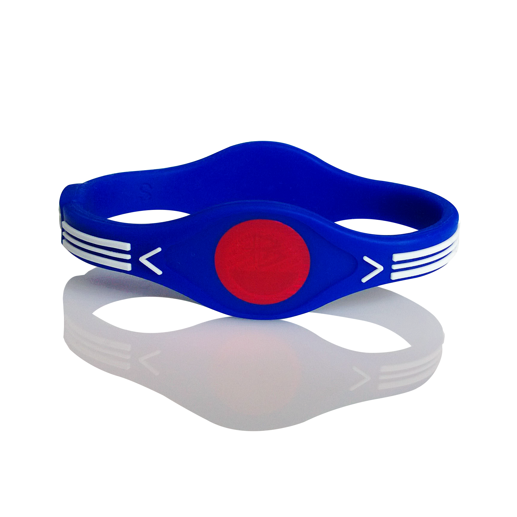 POWER BALANCE 霸能 能量平衡手环 运动手环 道奇蝰蛇VP款蓝色白字XS码160