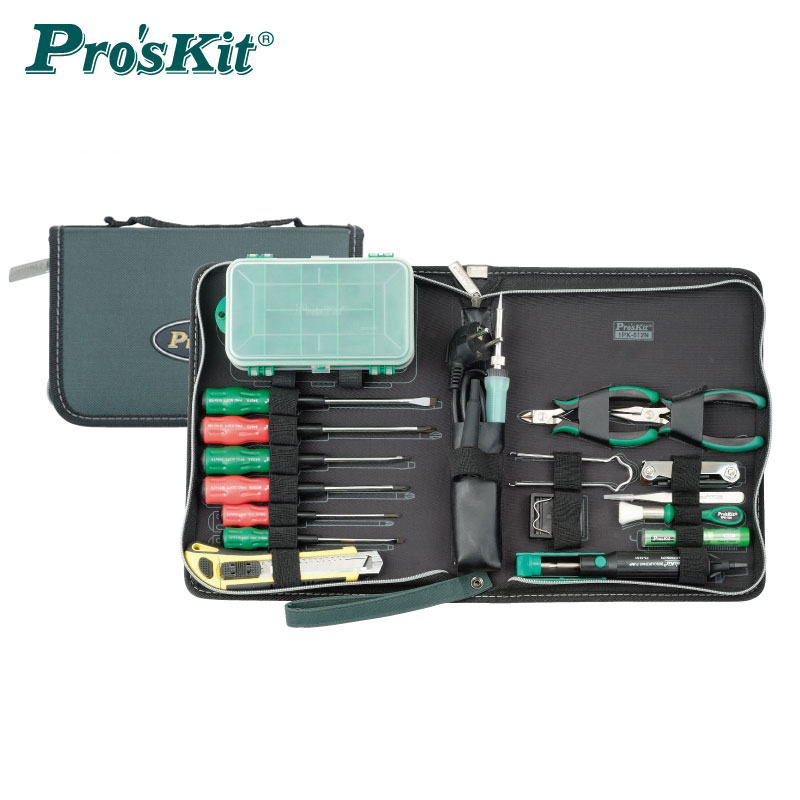 宝工ProsKit 1PK-612NB-1 电子维修工具组(19件组)高清大图
