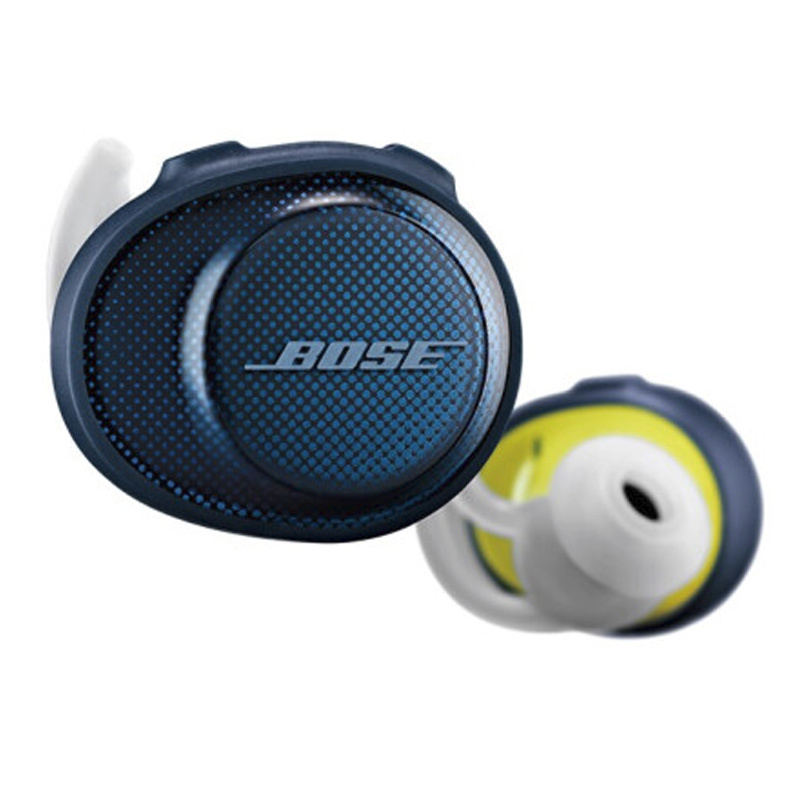 Bose SoundSport Free 真无线蓝牙耳机--午夜蓝配柠檬黄