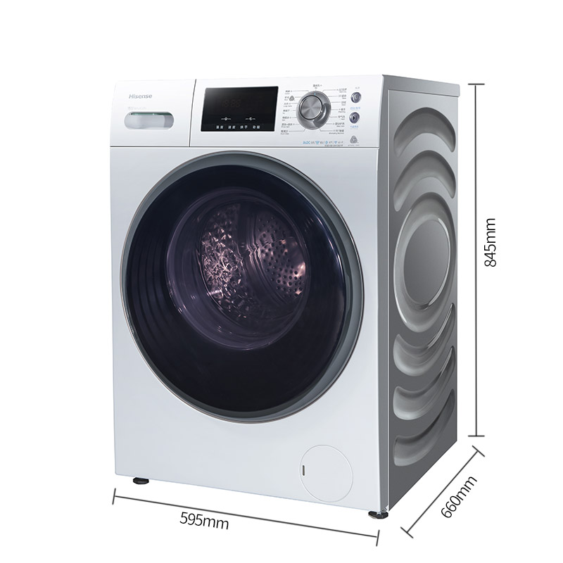 海信洗衣机XQG100-UH1205YF高清大图