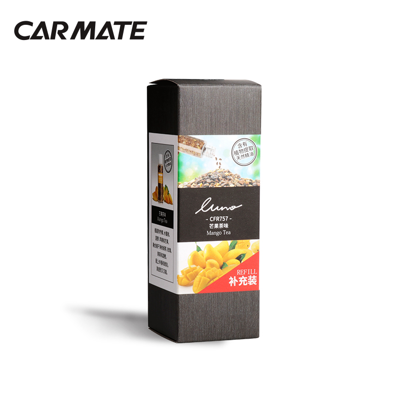 [汽车用品]快美特(CARMATE)汽车车载香水 露力沸石茶系列 补充装 CFR757 芒果