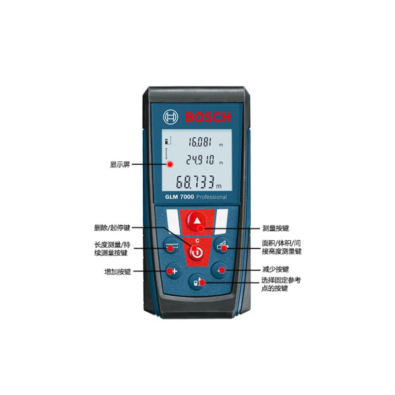 博世BOSCH 激光测距仪 GLM 7000 70米