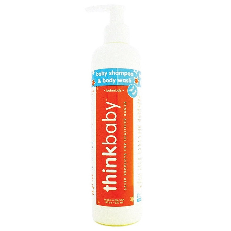 Thinkbaby 辛克宝贝 宝宝婴幼儿洗发沐浴露二合一 无香味 237ml 美国原装进口