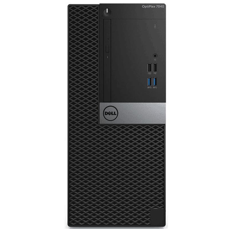 戴尔(DELL)7050MT台式电脑(I7-7700 16G 1TB+128G固2G独显DVDRW23.8无系统3SC)