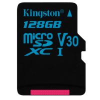金士顿 128GB 90MB/s 内存卡 TF(Micro SD)Class10 UHS-I U3 V30存储卡