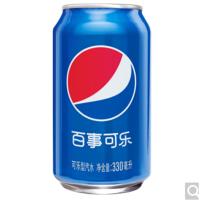 百事可乐 可乐型汽水 330ml*24罐