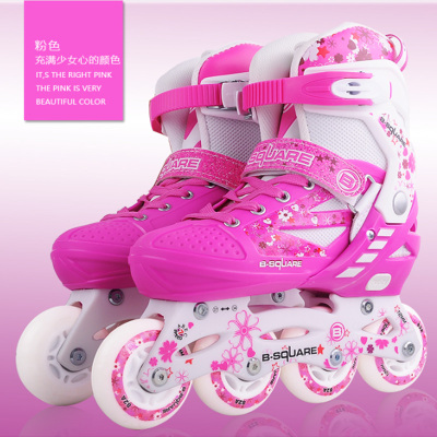 奥得赛溜冰鞋儿童全套装旱冰轮滑鞋单直排轮3-5-6-8-10岁男女可调
