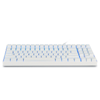 罗技 V500 雷柏机械游戏键盘 黑轴 白色 单位:个(JL)