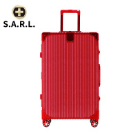 S.A.R.L瑞士拉杆箱 可放17.3英寸及以上手提电脑包 男女通用 SA-78005 中国红26寸