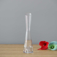 大千 透明玻璃花瓶 现代简约时尚创意花瓶 单个装
