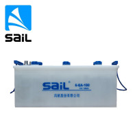 风帆(sail) 蓄电池12V 6-QA-195a 少维护加液(含电解液)汽车电瓶 不收旧电池 适用工程机械/拖拉机