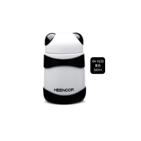 希诺(HEENOOR)焖烧杯不锈钢真空焖烧壶可爱熊猫保温杯XN-9630 360ml