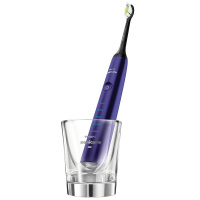 飞利浦(Philips) 电动牙刷 声波震动 HX9372 感应充电钻石美白 紫色