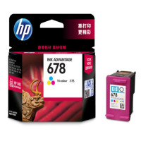 惠普 CZ108AA 678 彩色墨盒适用HP Deskjet1018/2515/1518/4648/3515/2548