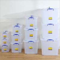 RENAi-塑料收纳箱 透明车载储物箱 家用衣物整理箱-6.5L