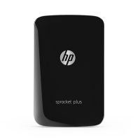 惠普(HP)小印 sprocket PLUS(黑) 手机口袋照片打印 家用迷你彩色打印 年会礼品 圣诞节日礼物 手账必备