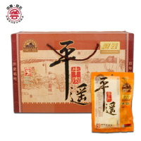 冠云 山西特产平遥原味牛肉礼品盒大块 180g*10袋