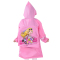 芭比环保儿童雨衣BY-007-M(粉色)