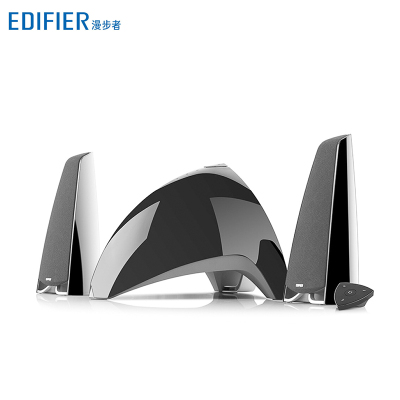 漫步者(EDIFIER) E3360BT 时尚全功能多媒体音箱 音响 电脑音箱 黑色