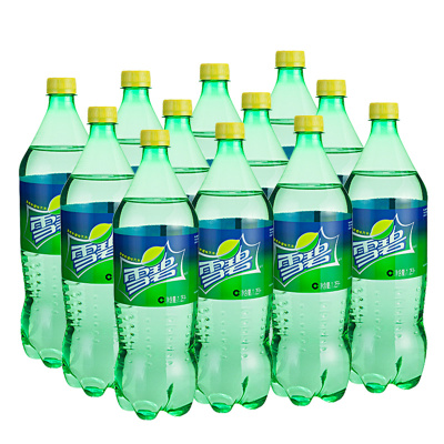 雪碧 Sprite 柠檬味 汽水 碳酸饮料 1.25L*12瓶 整箱装 可口可乐公司出品