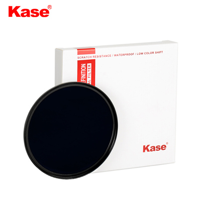 卡色(Kase)67mm ND64(减6档)减光镜nd镜 中灰密度镜 滤镜 低色偏 延时曝光 AGC款