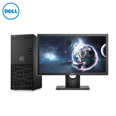 戴尔(Dell)成铭3980商用台式电脑整机 21.5英寸显示器(I3-8100 4G 1T 3年)