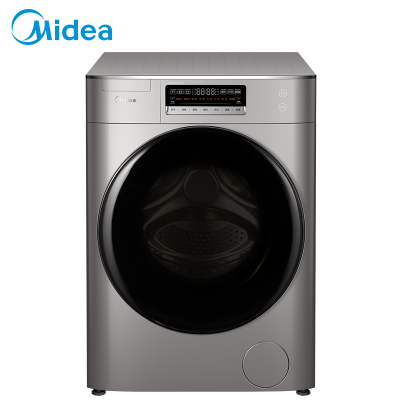 美的洗烘一体洗衣机MD100T2WADQCY 10公斤智能洗烘一体洗衣机 直驱空气洗 新风祛味