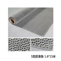 PVC塑料防滑垫S型镂空网眼防水门垫地垫S-1615按米计价