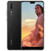 HUAWEI/华为P20 6GB+128GB亮黑色移动联通电信4G全面屏全网通手机